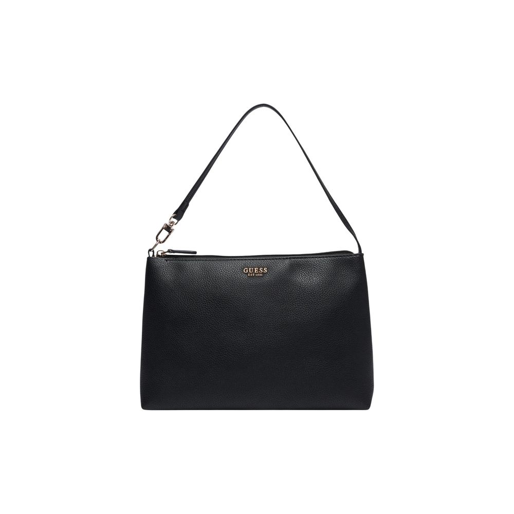 Schwarze Handtasche aus Polyethylen Guess