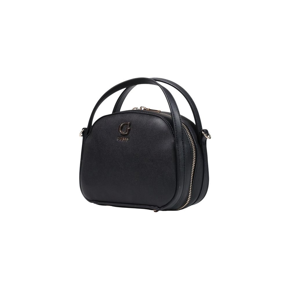 Schwarze Handtasche aus Polyethylen Guess
