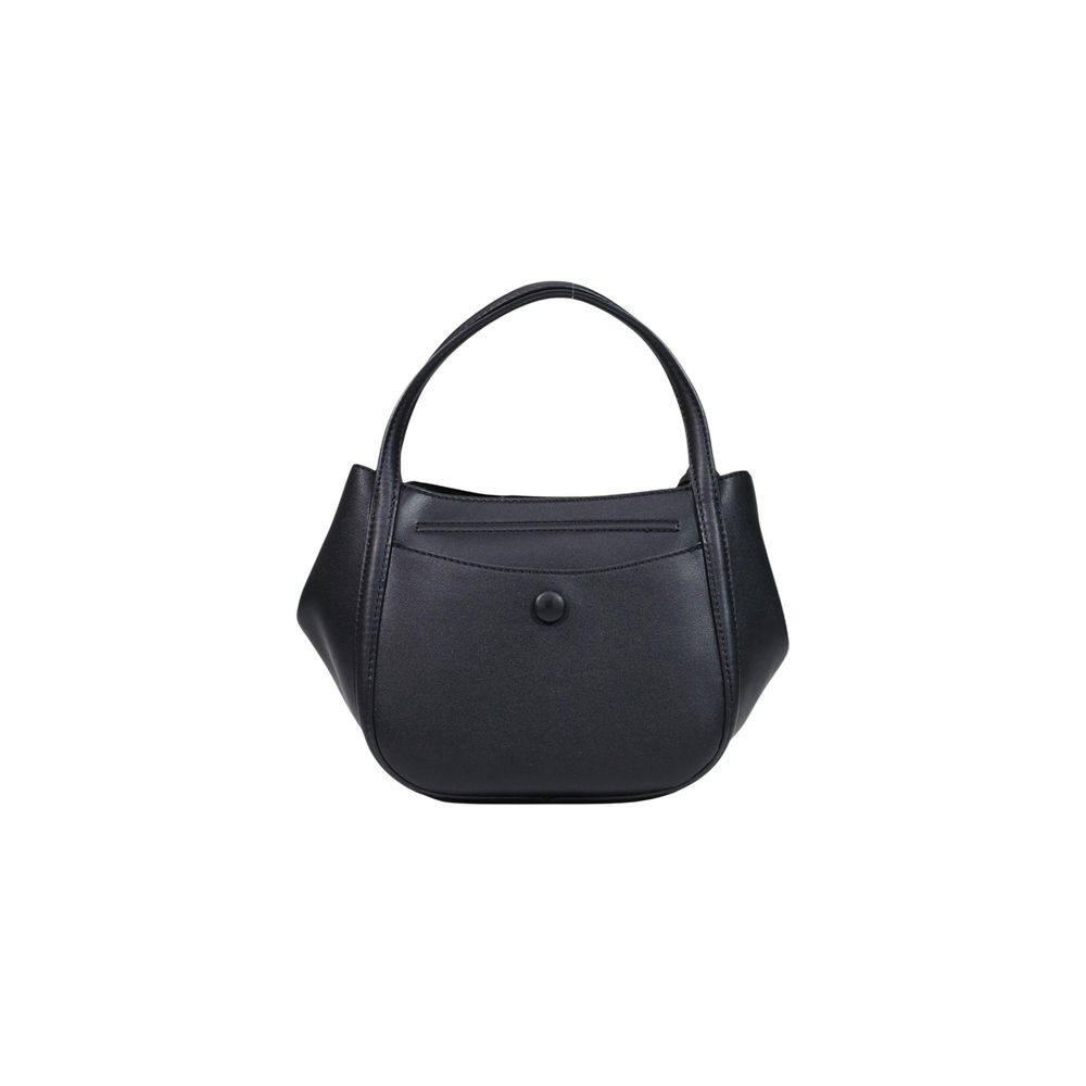 Schwarze Handtasche aus Polyethylen Guess