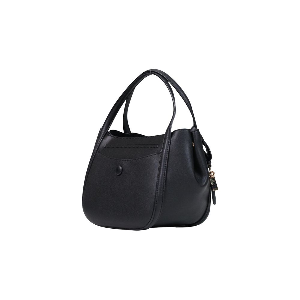Schwarze Handtasche aus Polyethylen Guess