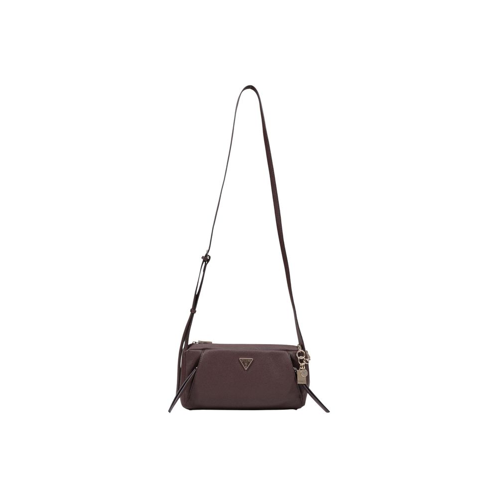Braune Handtasche aus Polyethylen Guess
