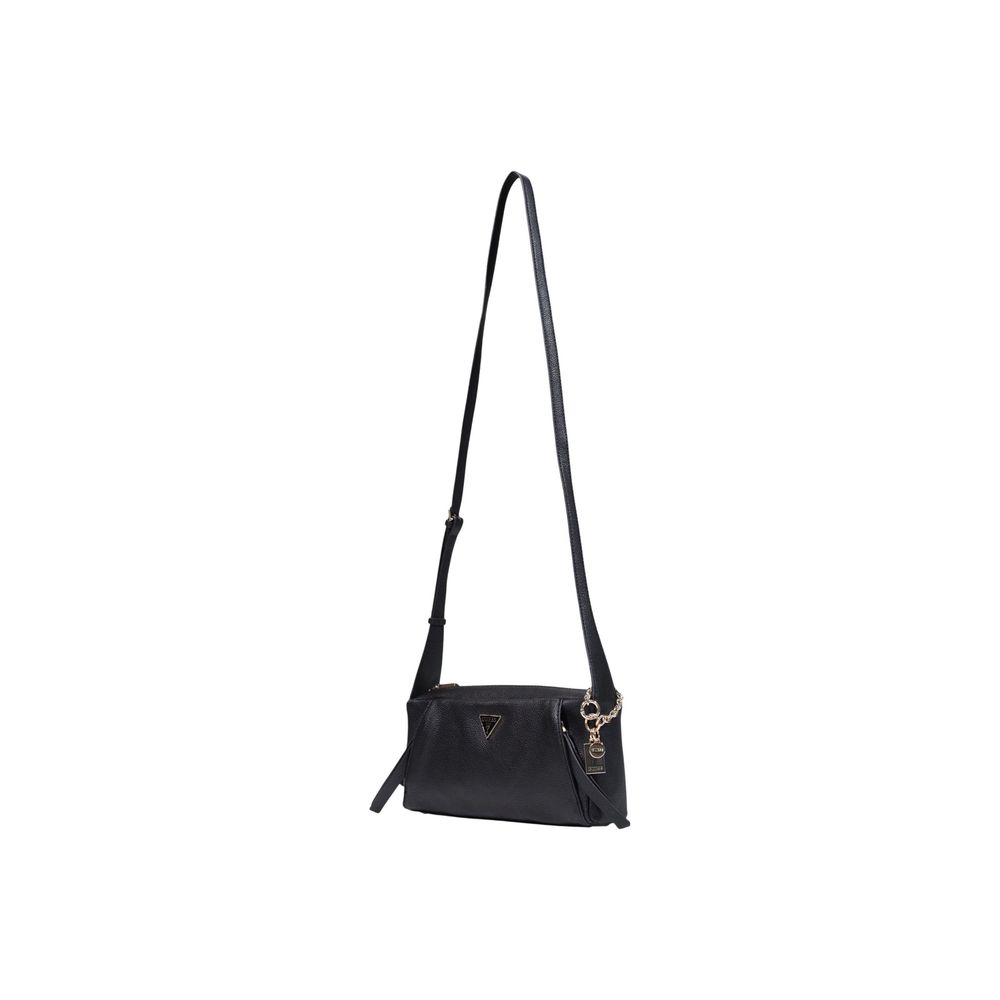 Schwarze Handtasche aus Polyethylen Guess