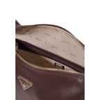Braune Handtasche aus Polyethylen Guess