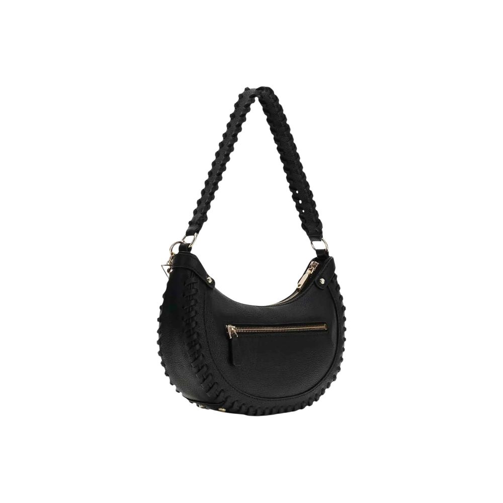Schwarze Handtasche aus Polyethylen Guess