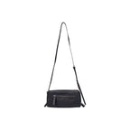 Schwarze Handtasche aus Polyethylen Guess
