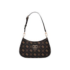 Braune Handtasche aus Polyethylen Guess