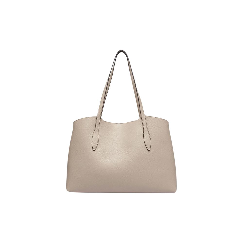 Goldene Polyethylen-Handtasche Guess