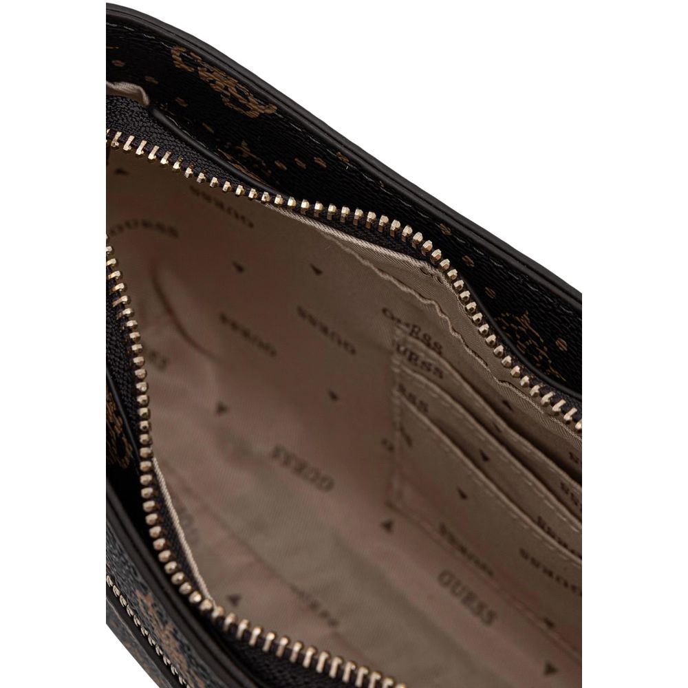 Braune Handtasche aus Polyethylen Guess