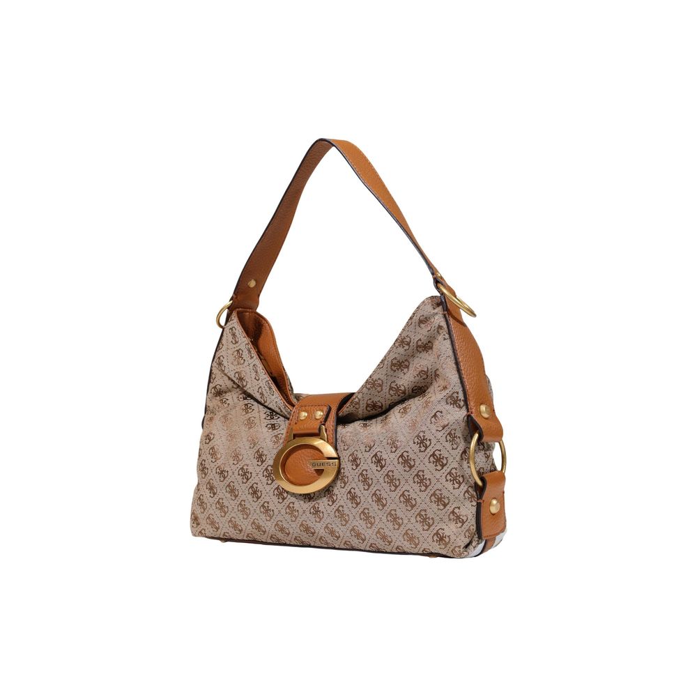 Beige Polyester Handtasche Guess