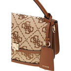 Weiße Handtasche aus Polyester Guess