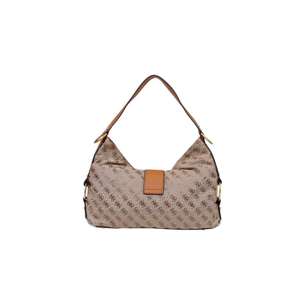 Beige Polyester Handtasche Guess