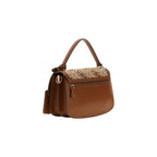 Weiße Handtasche aus Polyester Guess