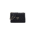 Schwarze Handtasche aus Polyethylen Guess