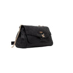 Schwarze Handtasche aus Polyethylen Guess