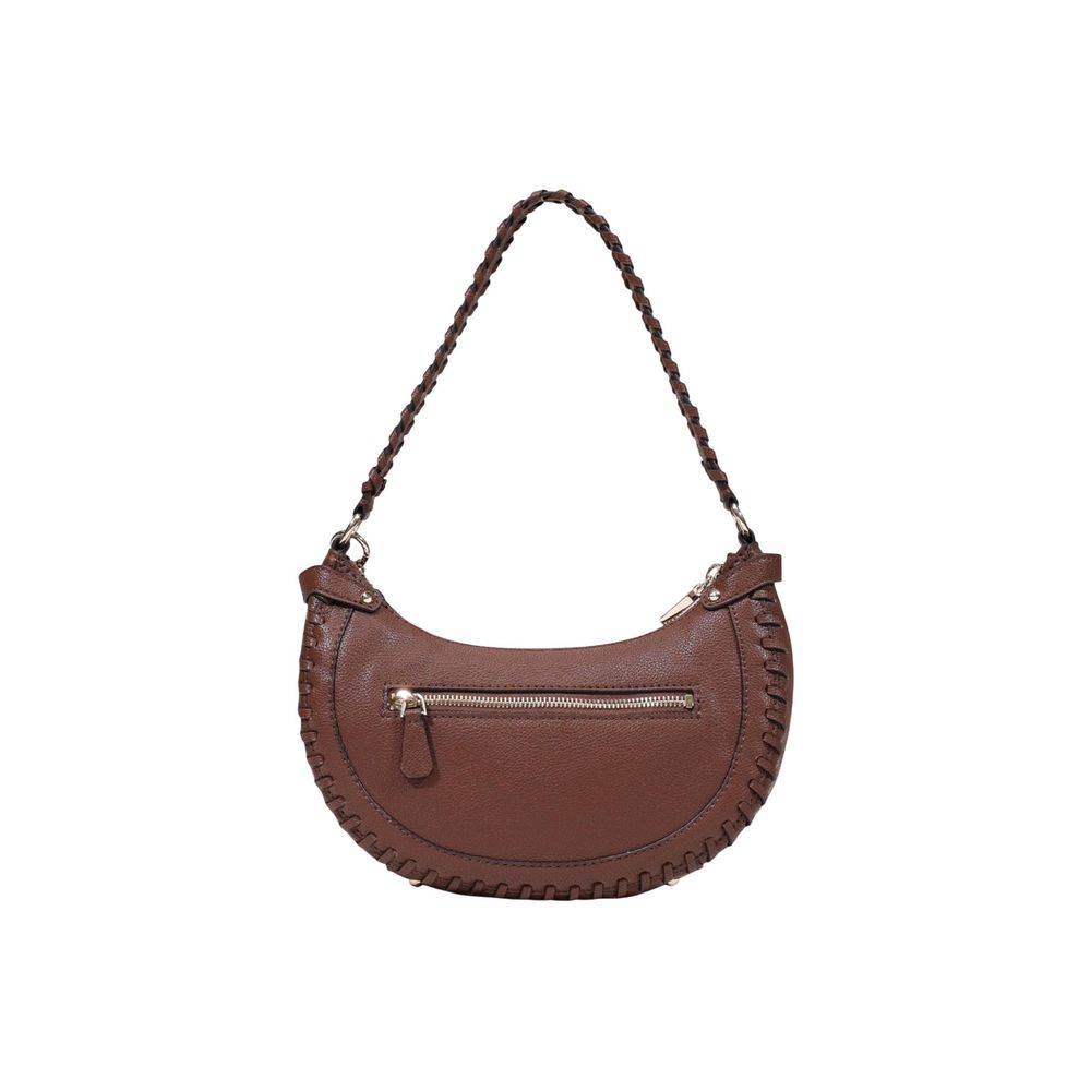 Braune Handtasche aus Polyethylen Guess