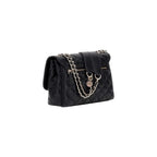 Schwarze Handtasche aus Polyethylen Guess