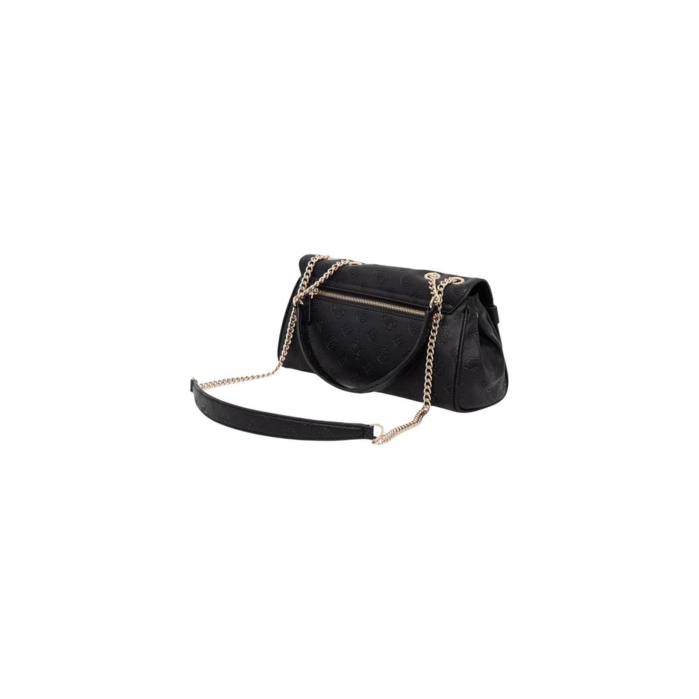 Schwarze Handtasche aus Polyethylen Guess