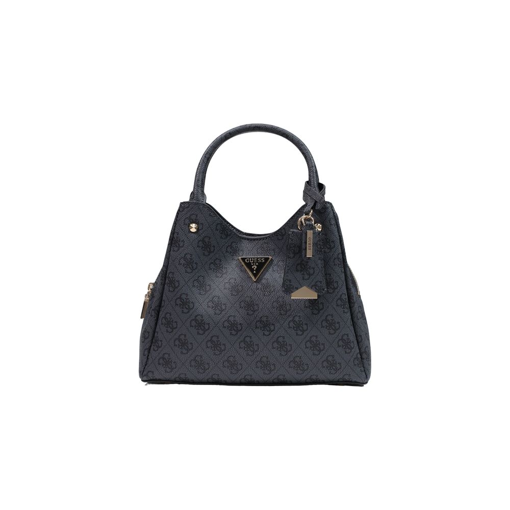 Graue Handtasche aus Polyethylen Guess