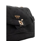 Schwarze Handtasche aus Polyethylen Guess