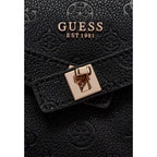 Schwarze Handtasche aus Polyethylen Guess