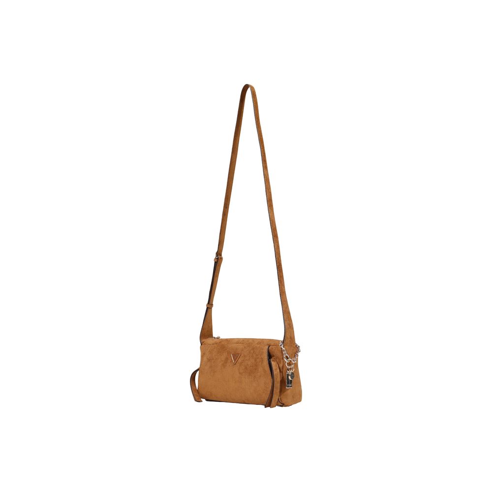Braune Handtasche aus Polyester Guess