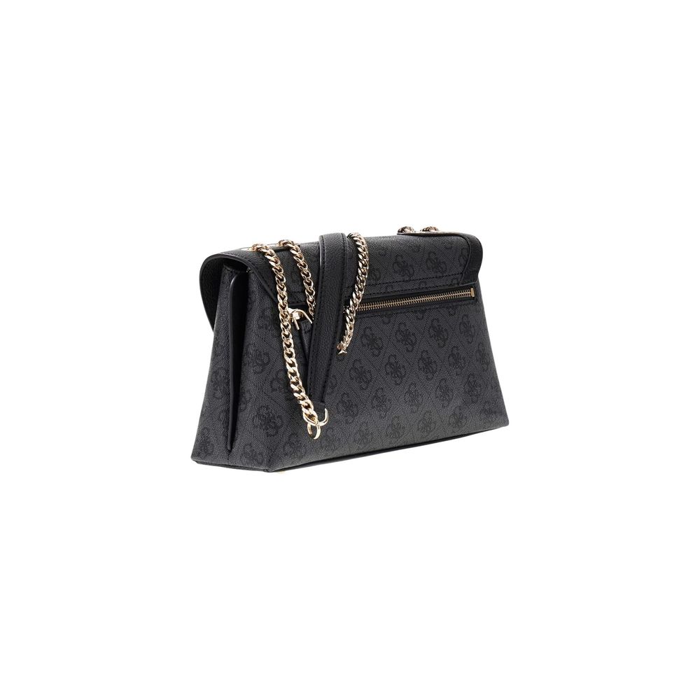 Graue Handtasche aus Polyethylen Guess