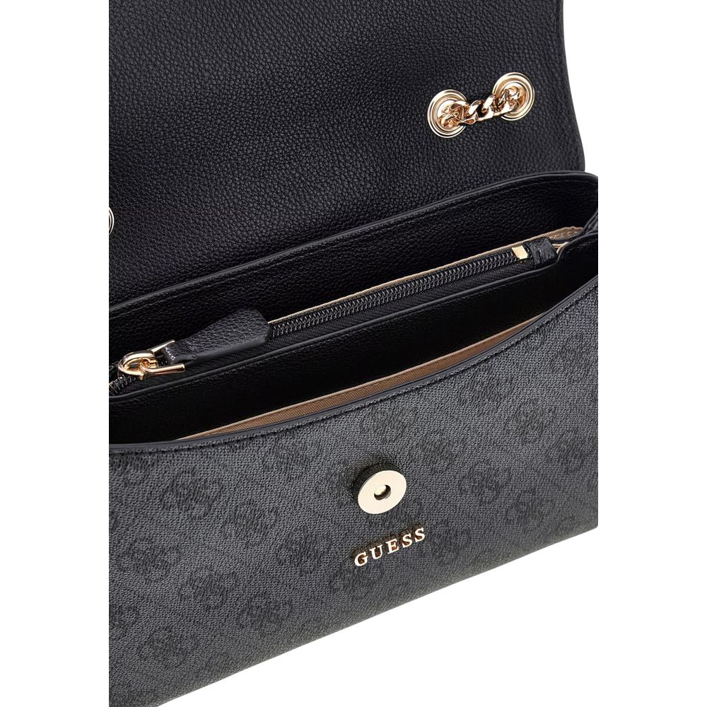 Graue Handtasche aus Polyethylen Guess