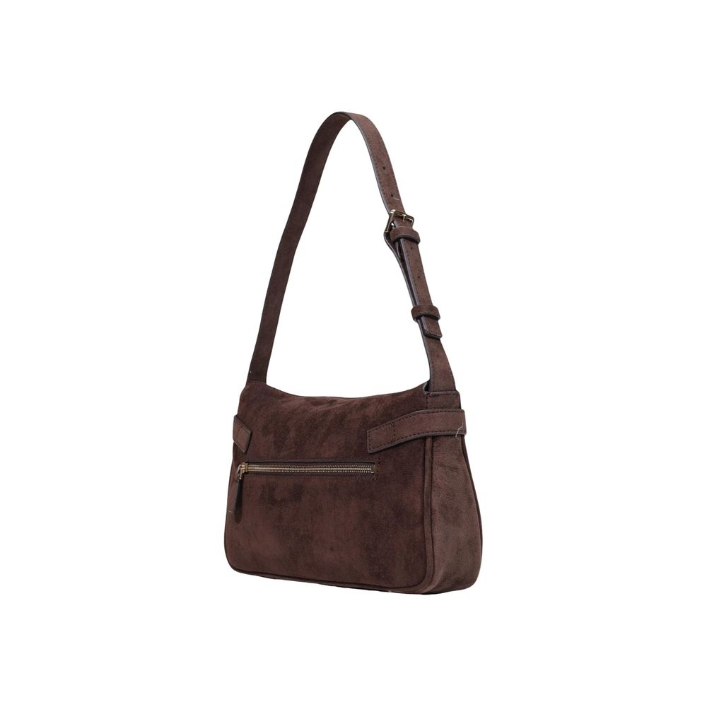 Braune Handtasche aus Polyester Guess
