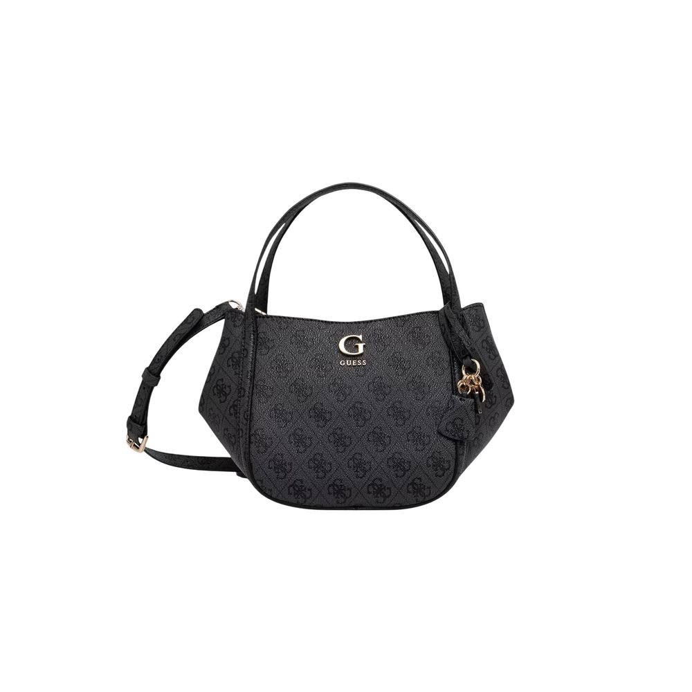 Graue Handtasche aus Polyethylen Guess
