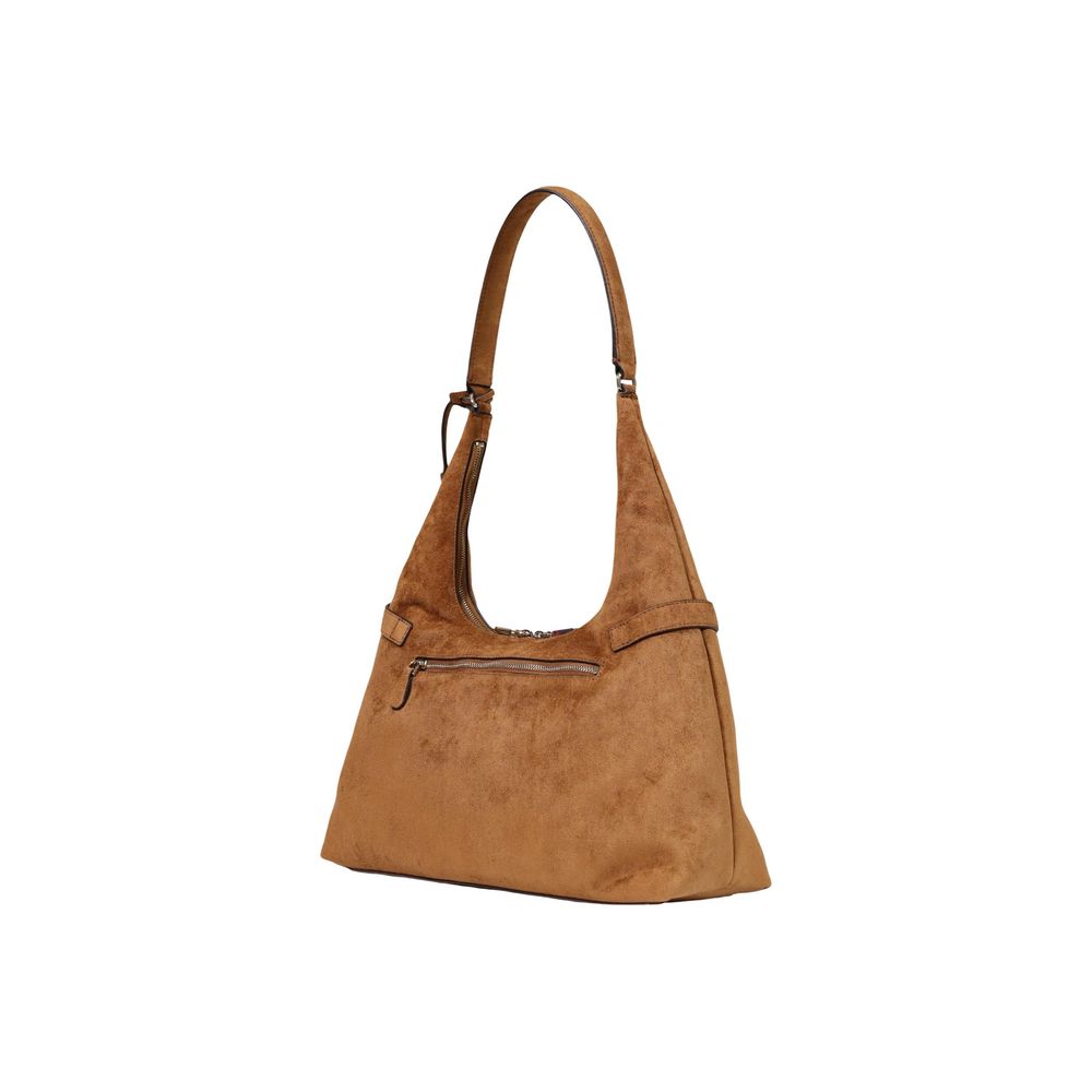 Braune Handtasche aus Polyester Guess