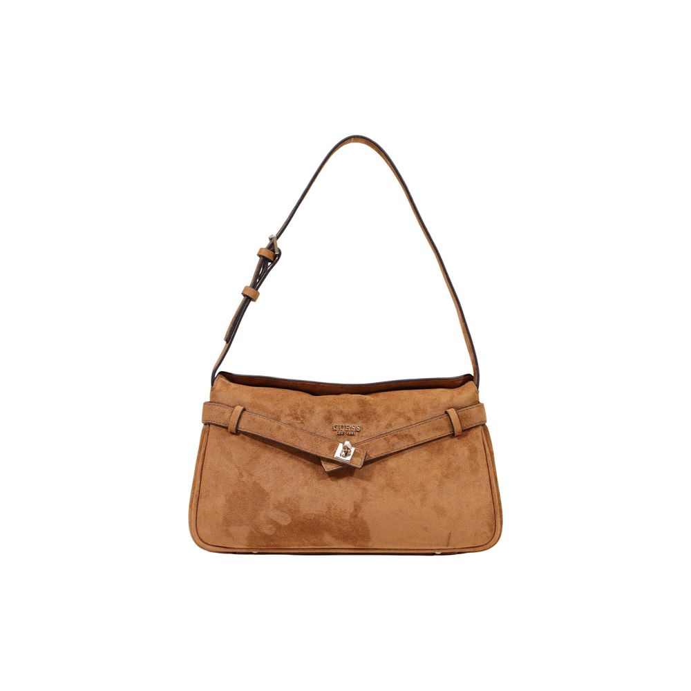 Braune Handtasche aus Polyester Guess
