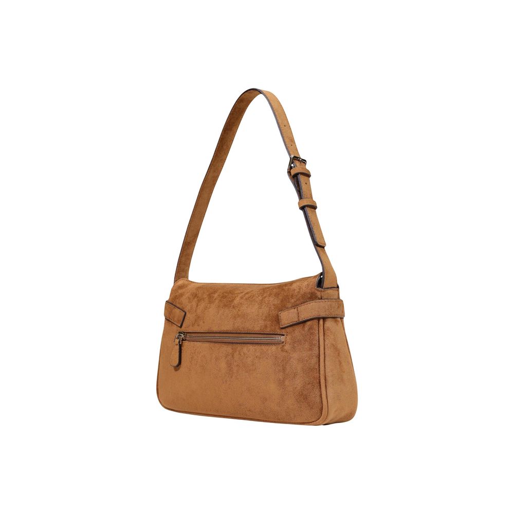 Braune Handtasche aus Polyester Guess
