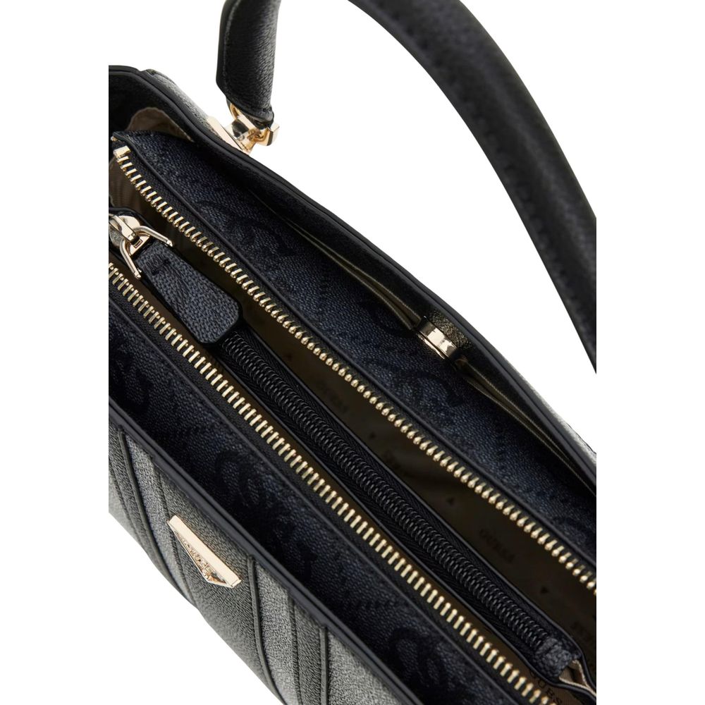 Graue Handtasche aus Polyethylen Guess