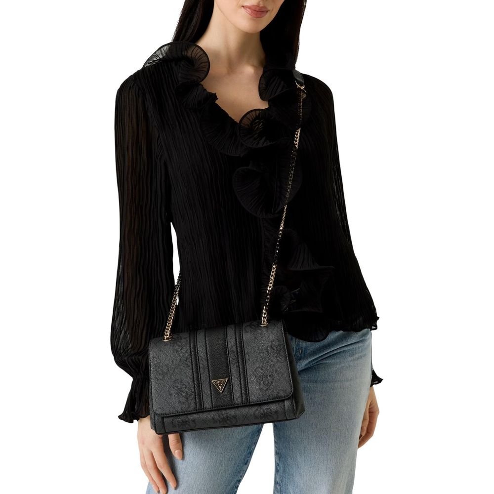 Graue Handtasche aus Polyethylen Guess