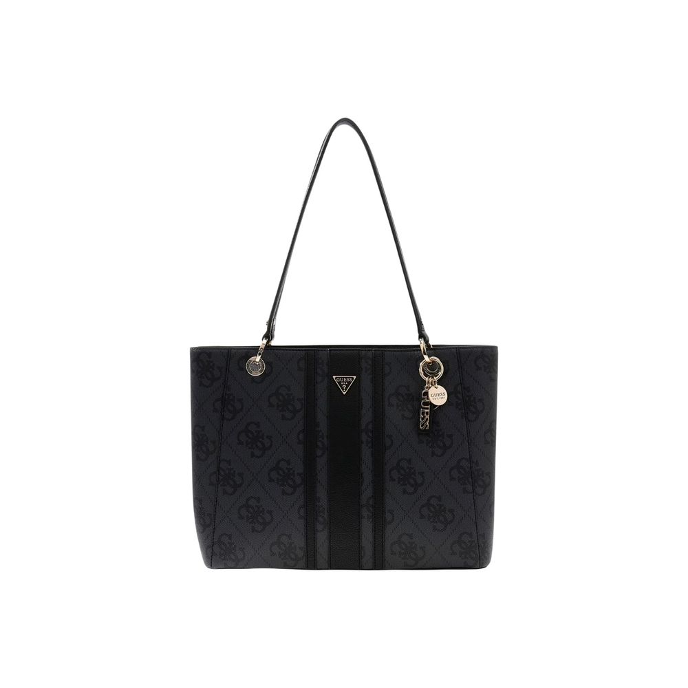 Graue Handtasche aus Polyethylen Guess