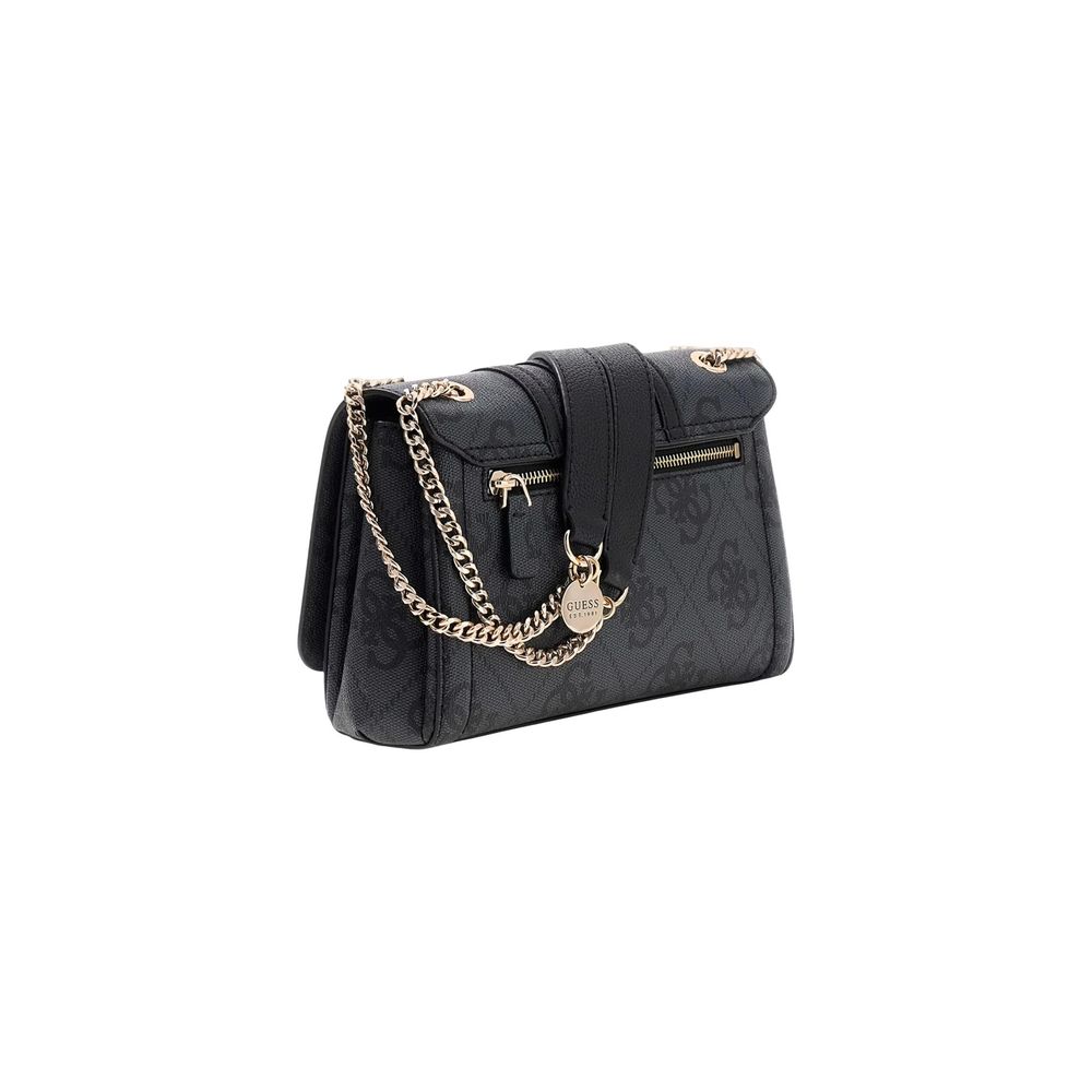 Graue Handtasche aus Polyethylen Guess