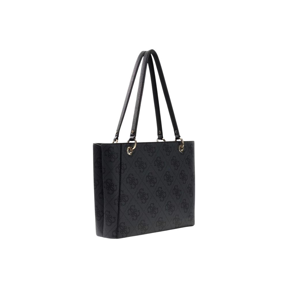 Graue Handtasche aus Polyethylen Guess