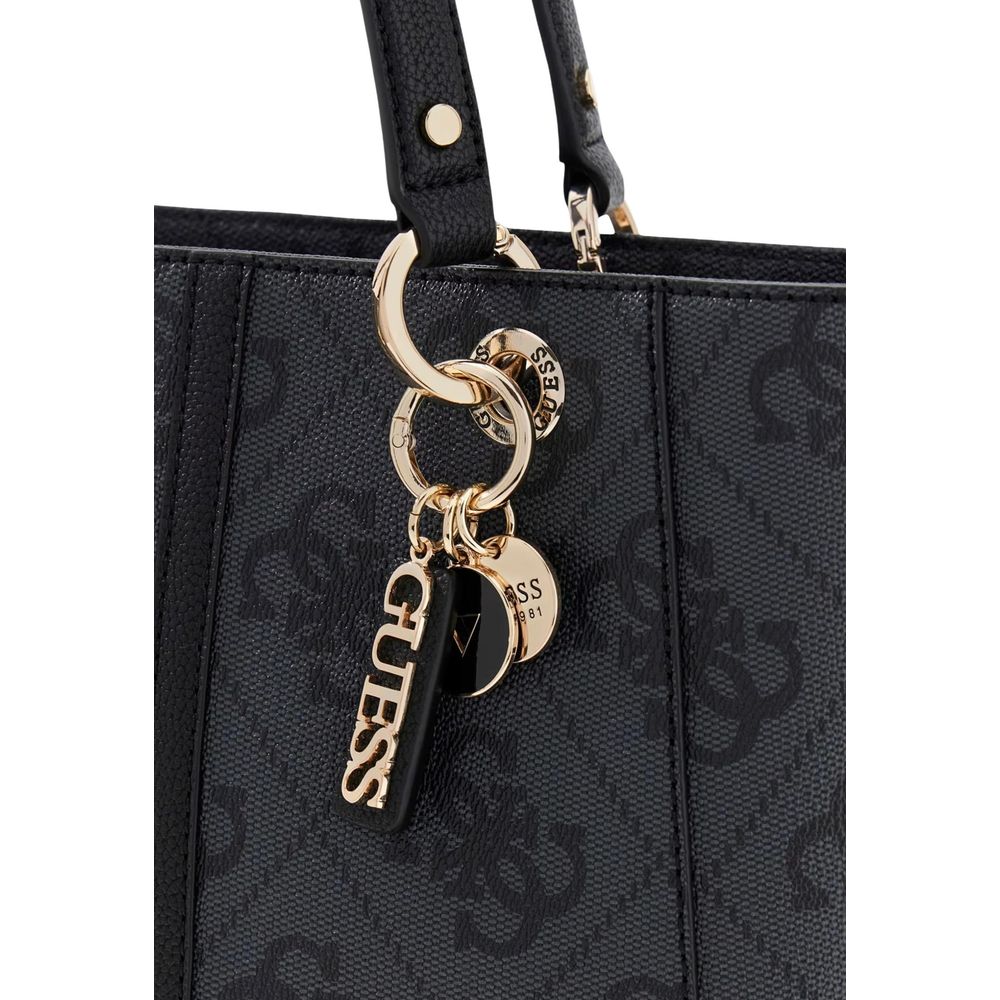 Graue Handtasche aus Polyethylen Guess