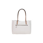 Beige Polyethylene Handbag Guess