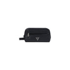 Schwarze Clutch aus Polyethylen Guess