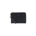 Schwarze Clutch aus Polyethylen Guess