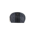 Schwarze Clutch aus Polyethylen Guess