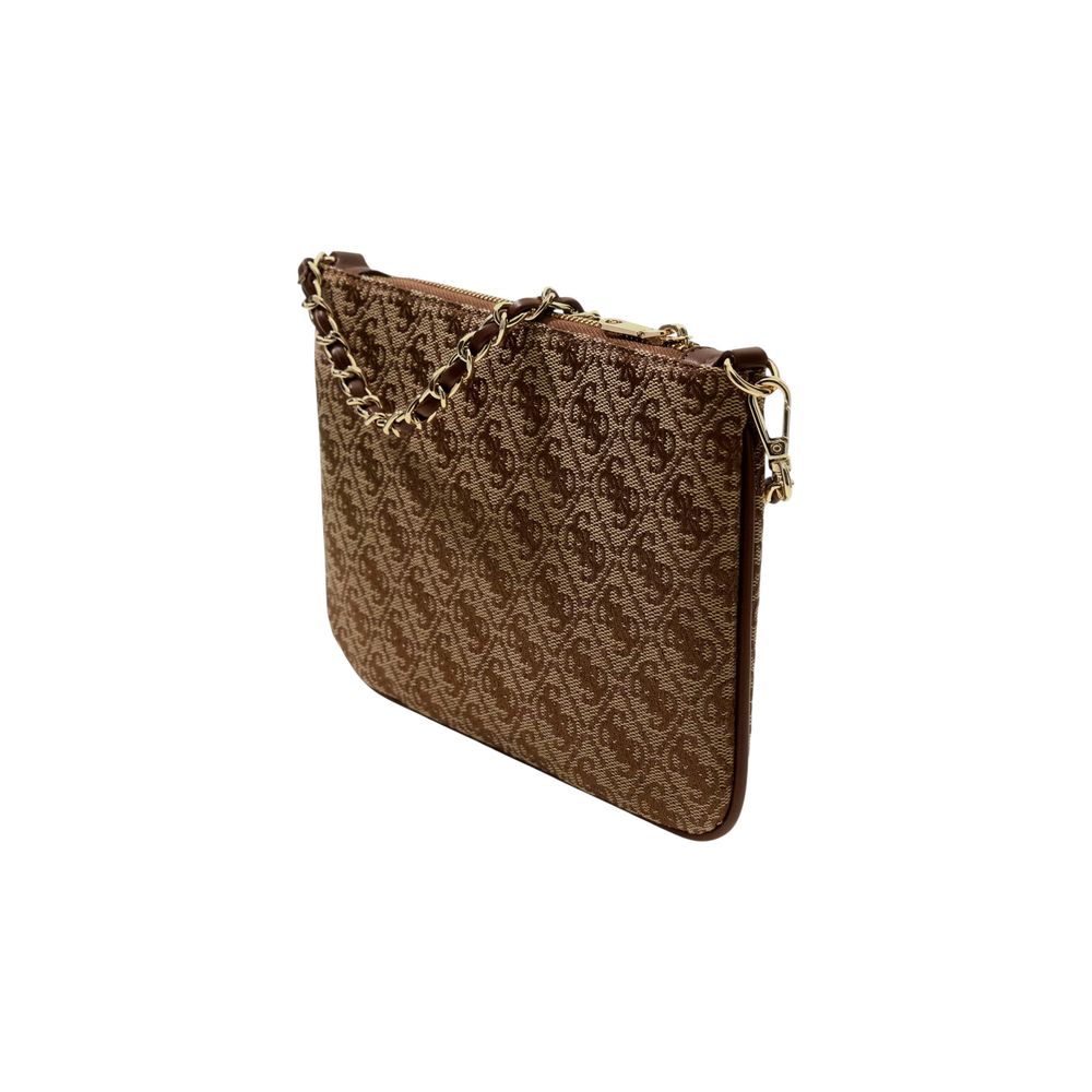 Weiße Handtasche aus Polyester Guess