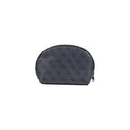 Schwarze Clutch aus Polyethylen Guess