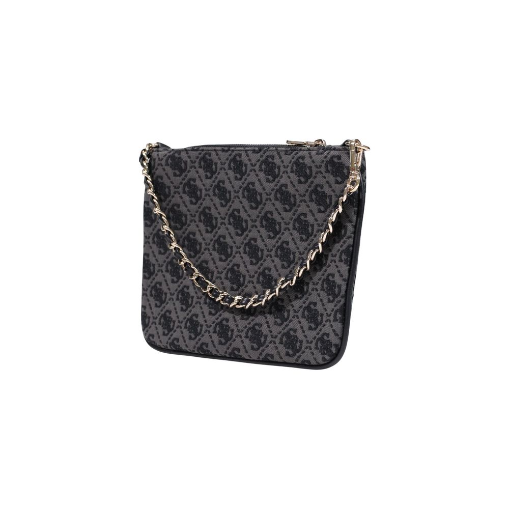 Graue Handtasche aus Polyester Guess