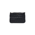 Schwarze Clutch aus Polyethylen Guess