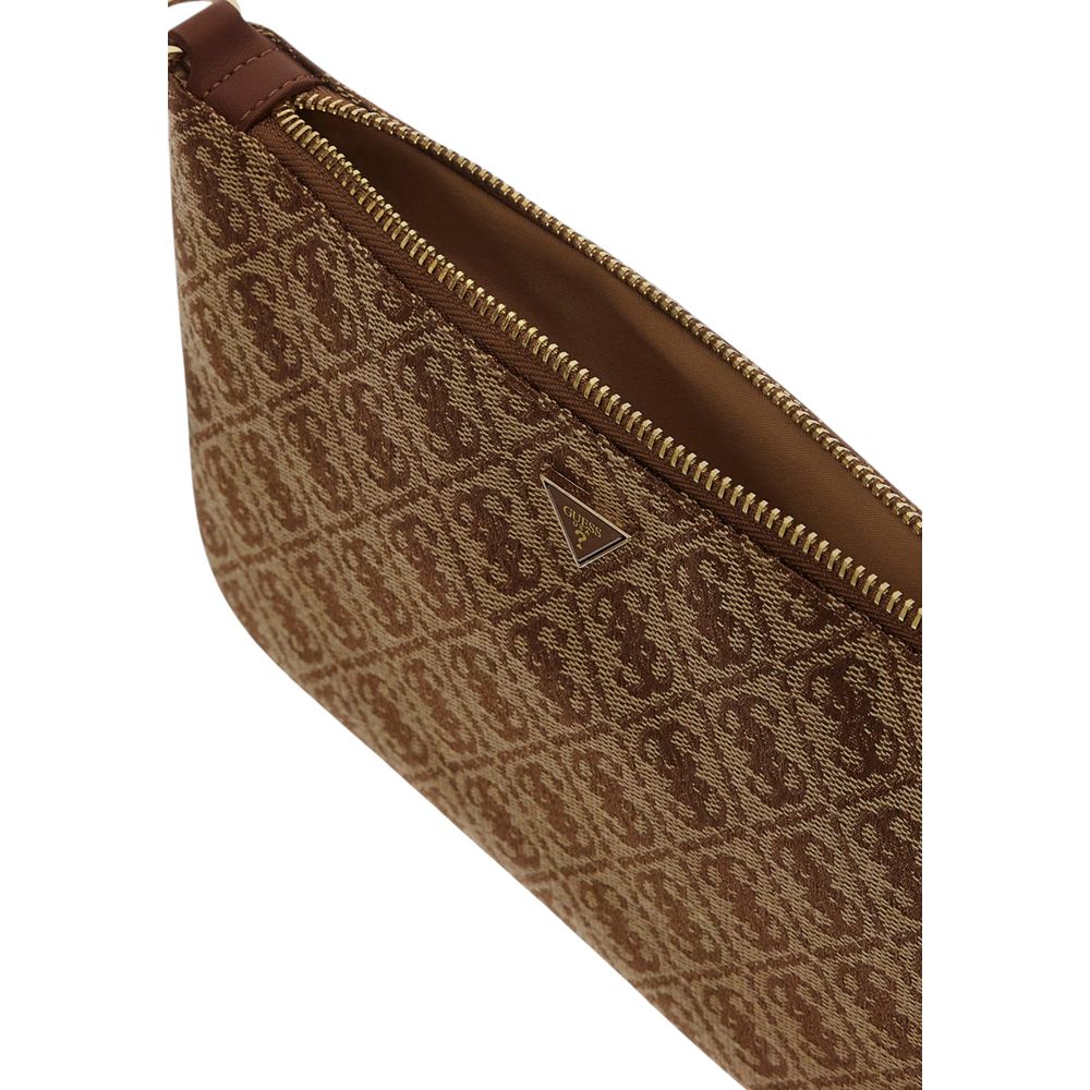 Weiße Handtasche aus Polyester Guess