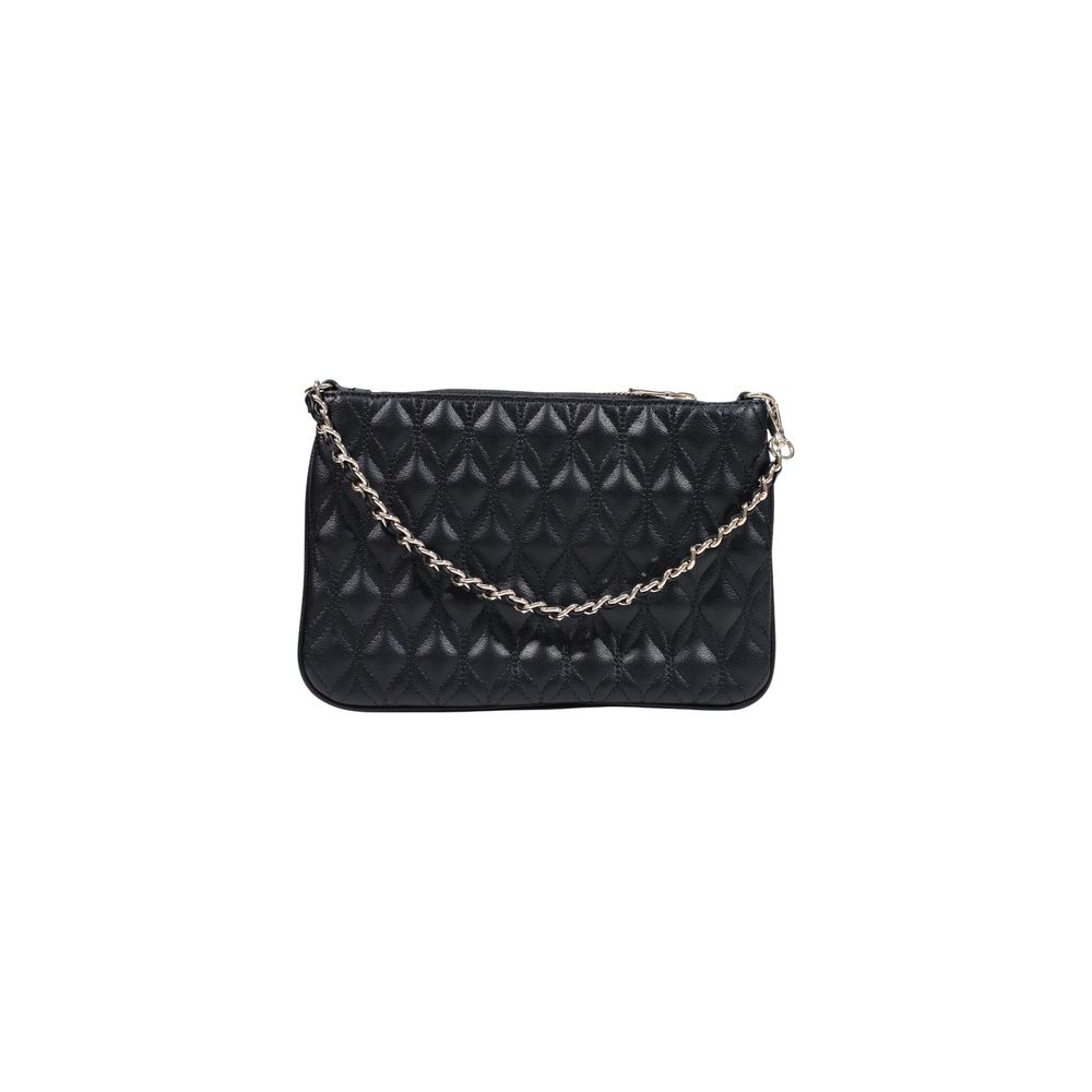 Schwarze Clutch aus Polyethylen Guess