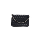 Schwarze Clutch aus Polyethylen Guess
