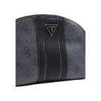 Schwarze Clutch aus Polyethylen Guess